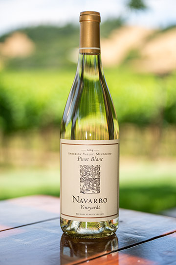 Bottle of 2024 Pinot Blanc