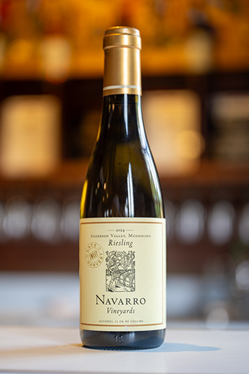 Bottle of 2024 Late Harvest Riesling