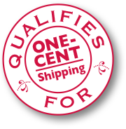 Qualifies for One-Cent Ground Shipping