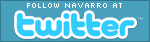 Follow Navarro at Twitter