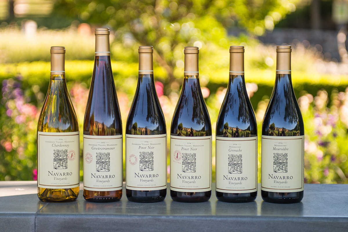 Navarro Vineyards Sampler 6 Winemaker's choice