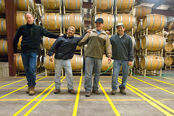 Navarro's Winery Crew in 2010, remains the same in 2022