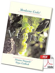 Navarro Verjus Cookbook cover art
